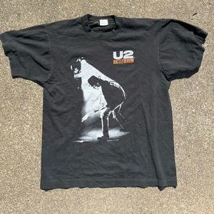 U2 rattle and hum vintage Tshirts size L